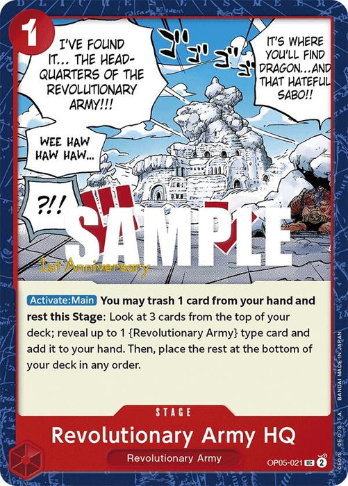 Revolutionary Army HQ (OP05-021) (OP05 ANN)