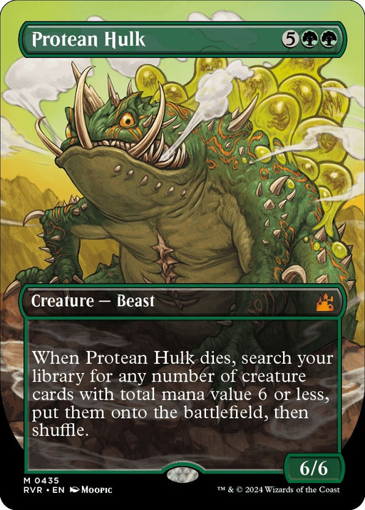 Image for Protean Hulk (Anime Borderless) (435) (RVR) - Magic: The Gathering
