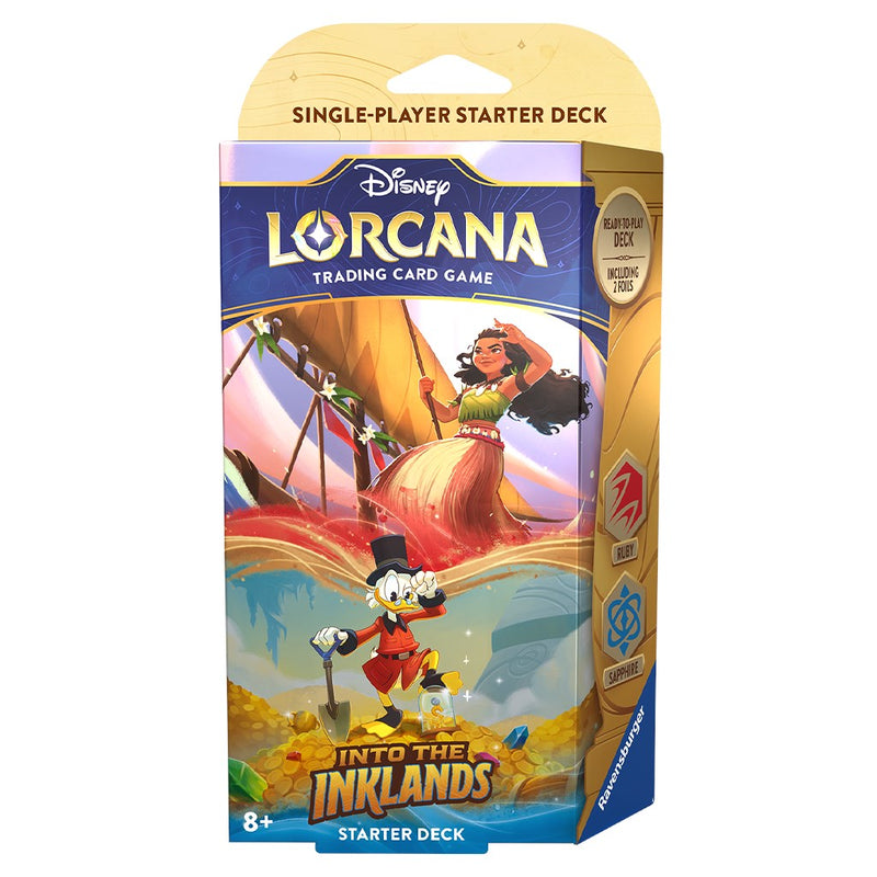 Disney Lorcana: Into the Inklands - Starter Deck (Ruby & Sapphire)