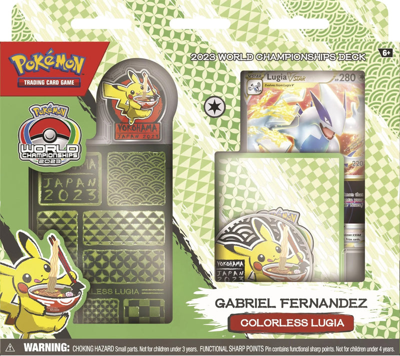 Pokémon TCG: 2023 World Championship Deck (Colorless Lugia - Gabriel Fernandez)