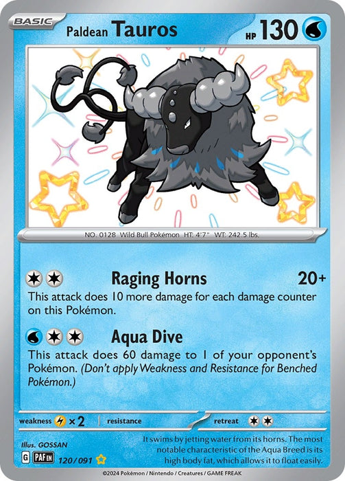 Paldean Tauros (120/091) (PAF)