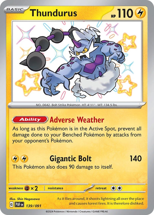 Thundurus (139/091) (PAF)