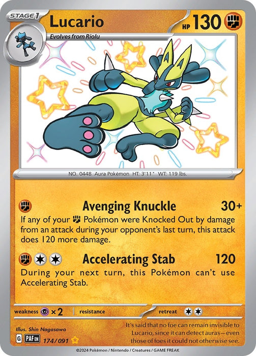 Lucario (174/091) (PAF)
