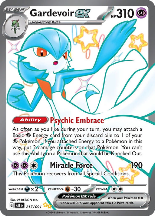 Image for Gardevoir ex (217/091) (PAF) - Pokemon