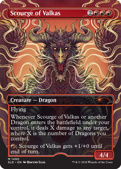 Image for Scourge of Valkas (1490) (SLD) - Magic: The Gathering