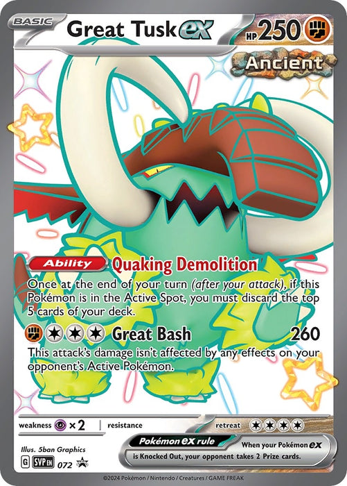 Great Tusk ex - 072 (072) (SVP)
