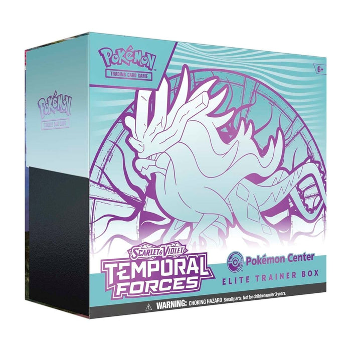Pokémon TCG: Scarlet & Violet: Temporal Forces - Elite Trainer Box (Walking Wake) (Pokemon Center Exclusive)