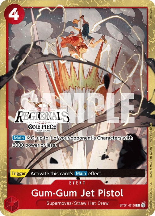 Gum-Gum Jet Pistol (Offline Regional 2024) [Participant] (ST01-015) (OP-PR)