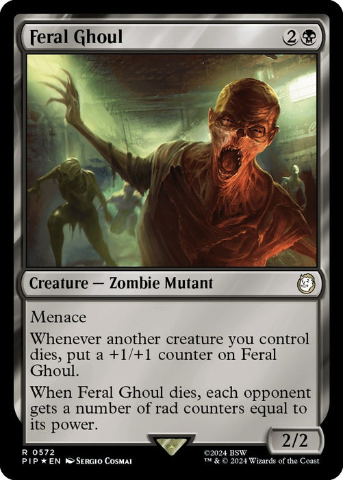 Feral Ghoul (Surge Foil) (572) (PIP)