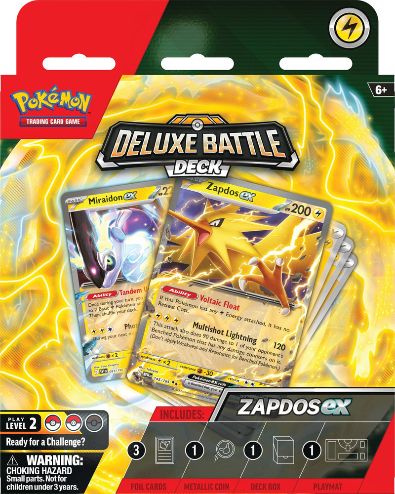 Pokémon TCG: Deluxe Battle Deck (Zapdos ex)