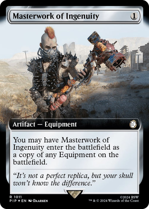 Masterwork of Ingenuity (Extended Art) (Surge Foil) (1011) (PIP)
