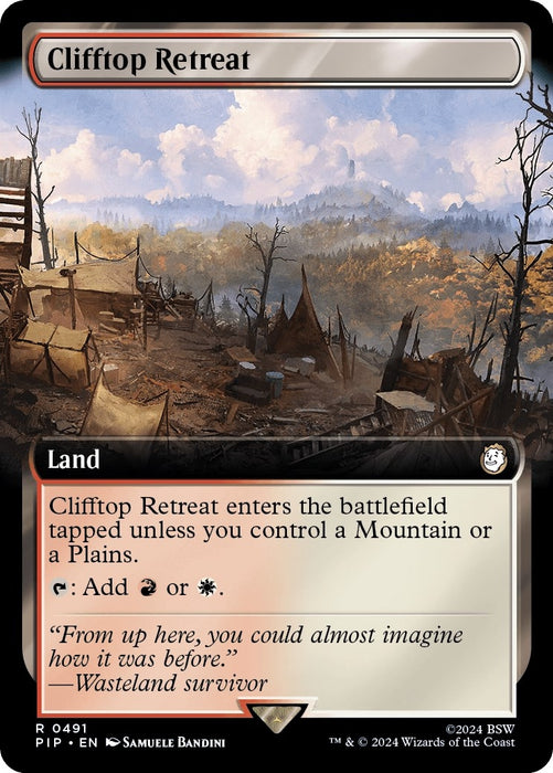 Clifftop Retreat (Extended Art) (491) (PIP)