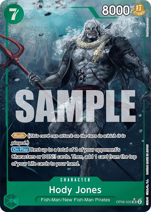 Hody Jones (035) (Alternate Art) (OP06-035) (OP06)