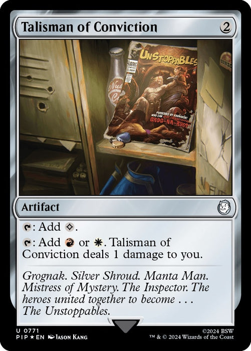 Talisman of Conviction (Surge Foil) (771) (PIP)