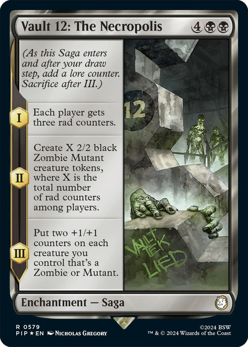 Vault 12: The Necropolis (Surge Foil) (579) (PIP)