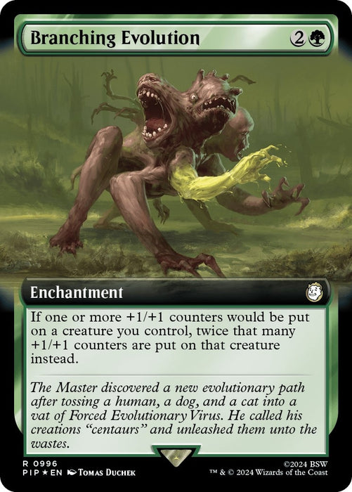 Branching Evolution (Extended Art) (Surge Foil) (996) (PIP)