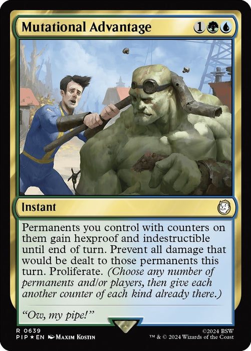 Mutational Advantage (Surge Foil) (639) (PIP)