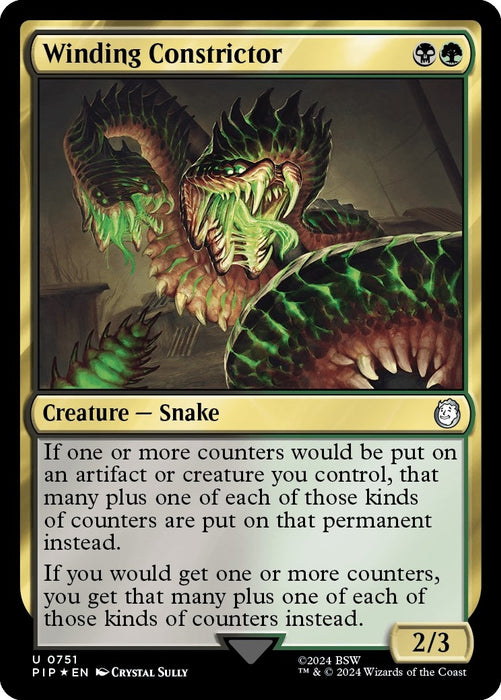 Winding Constrictor (Surge Foil) (751) (PIP)