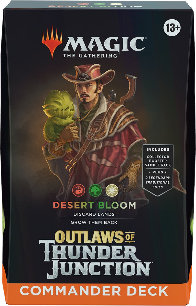 Magic: The Gathering - Outlaws of Thunder Junction - Commander Deck (Desert Bloom)