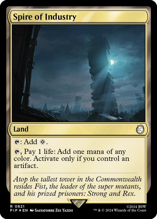 Spire of Industry (Surge Foil) (821) (PIP)