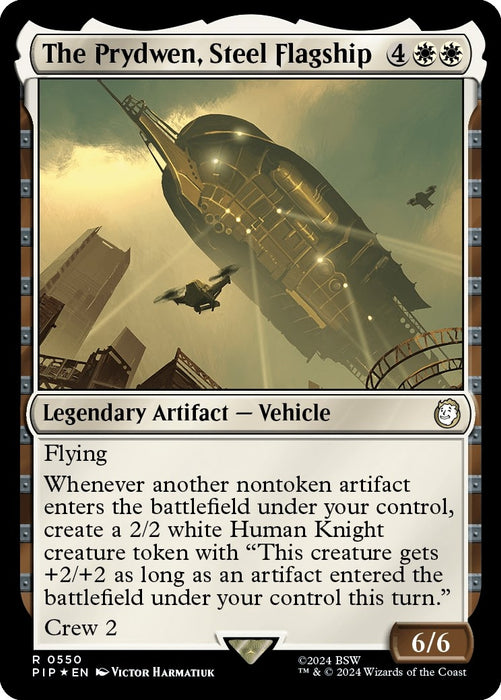 The Prydwen, Steel Flagship (Surge Foil) (550) (PIP)
