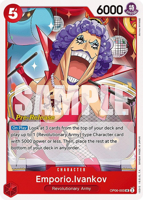 Emporio.Ivankov (OP06-003) (OP06 PRE)