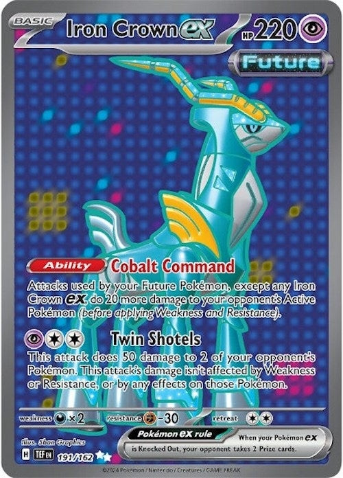 Iron Crown ex (191/162) (TEF)
