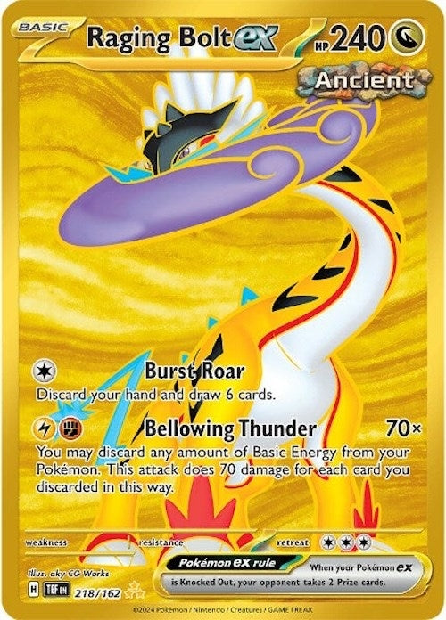 Raging Bolt ex (218/162) (TEF)