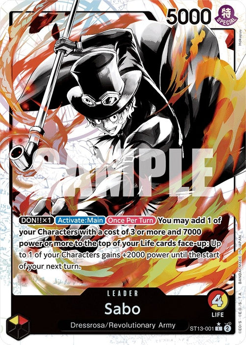 Sabo (001) (Parallel) (ST13-001) (ST-13)