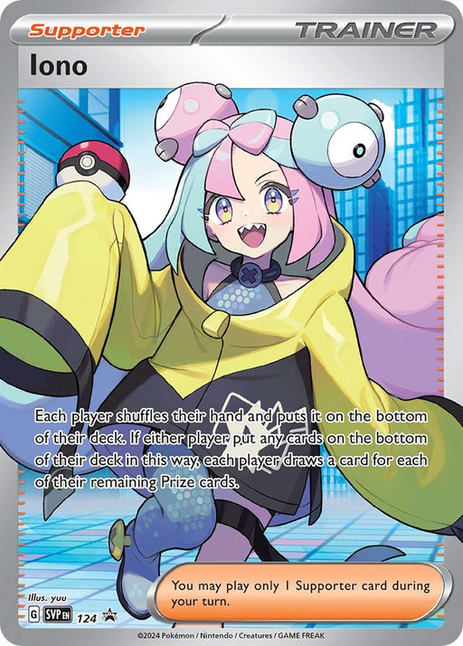 Image for Iono - 124 (124) (SVP) - Pokemon