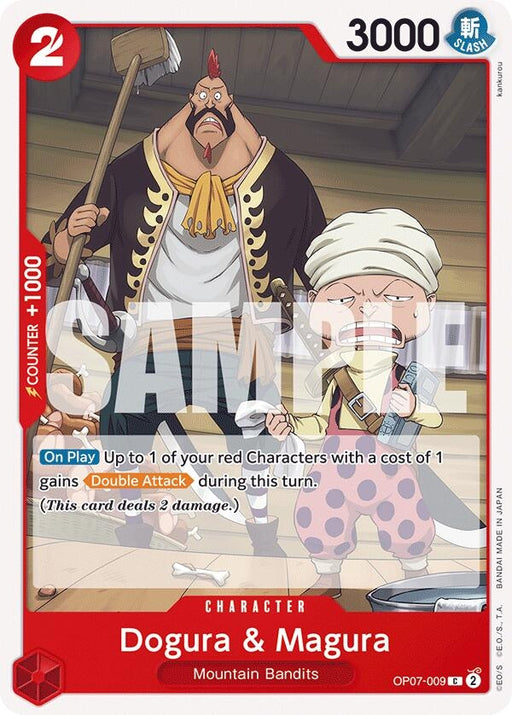 Image for Dogura & Magura (OP07-009) (OP07) - One Piece Card Game