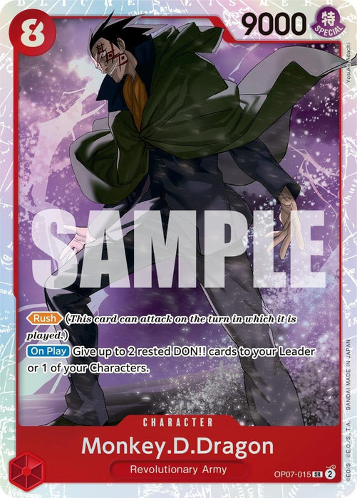 Image for Monkey.D.Dragon (015) (OP07-015) (OP07) - One Piece Card Game