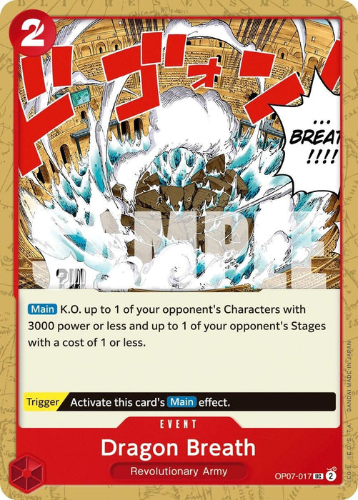 Image for Dragon Breath (OP07-017) (OP07) - One Piece Card Game