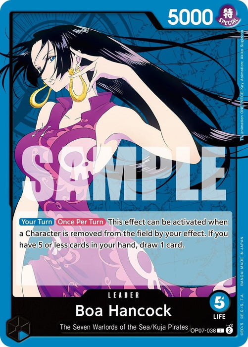 Image for Boa Hancock (038) (OP07-038) (OP07) - One Piece Card Game