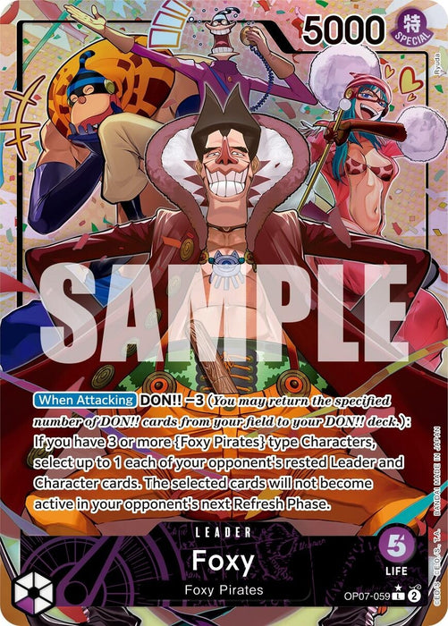 Foxy (059) (Parallel) (OP07-059) (OP07)