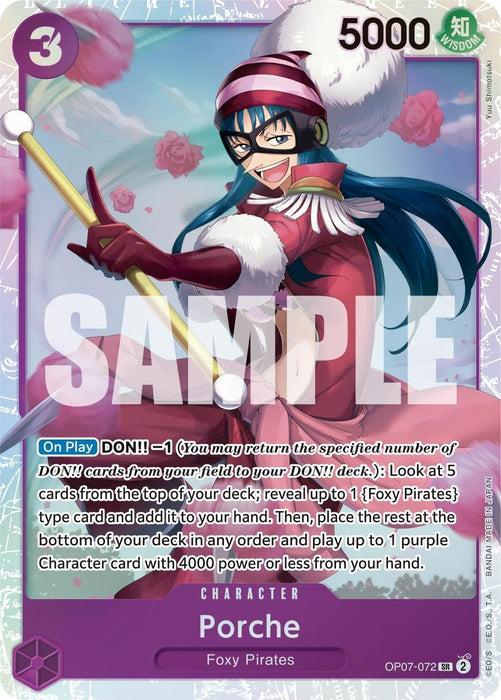 Image for Porche (OP07-072) (OP07) - One Piece Card Game
