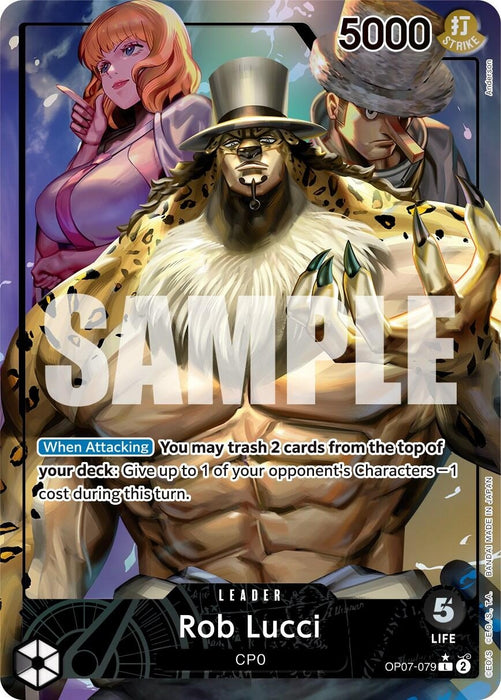 Rob Lucci (079) (Parallel) (OP07-079) (OP07)