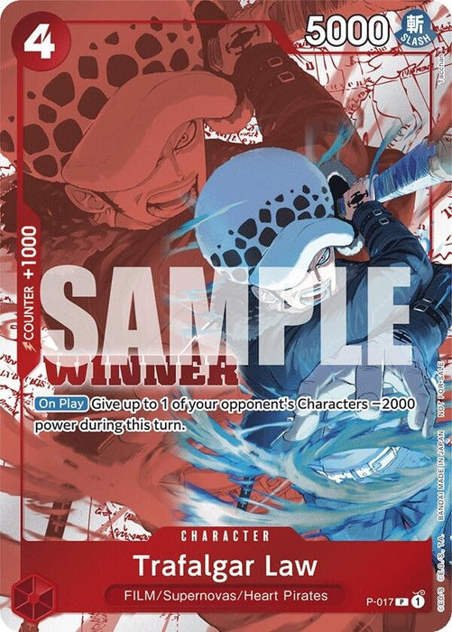 Trafalgar Law (Winner Pack Vol. 7) (P-017) (OP-PR)