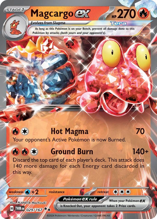 Magcargo ex (029/167) (TWM)