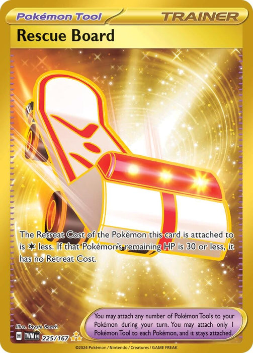 Image for Rescue Board (225/167) (TWM) - Pokemon