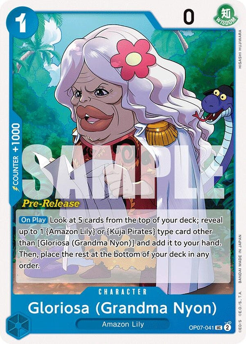 Gloriosa (Grandma Nyon) (OP07-041) (OP07 PRE)