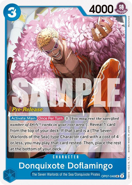 Donquixote Doflamingo (OP07-048) (OP07 PRE)