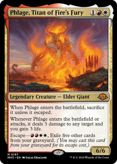 Phlage, Titan of Fire's Fury (197) (MH3)