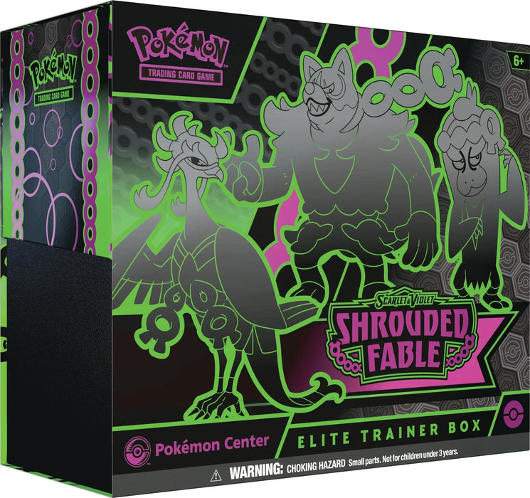 Pokémon TCG: Scarlet & Violet: Shrouded Fable - Elite Trainer Box (Pokemon Center Exclusive)
