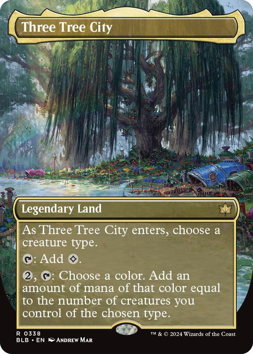 Three Tree City (Borderless) (0338) (338) (BLB)