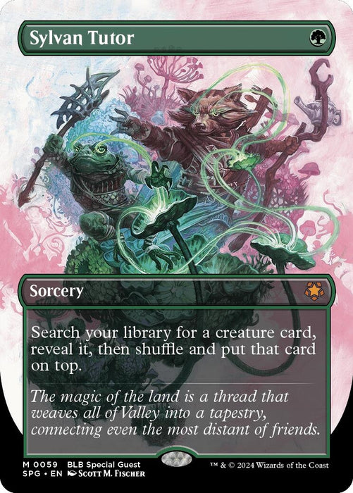 Sylvan Tutor (Borderless) (59) (SPG)