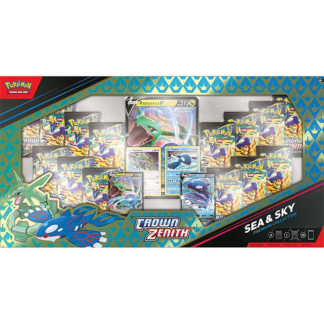 Pokémon TCG: Sword & Shield: Crown Zenith - Sea & Sky Premium Collection