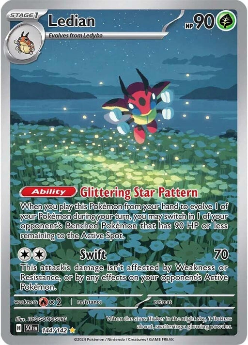 Image for Ledian (144/142) (SCR) - Pokemon