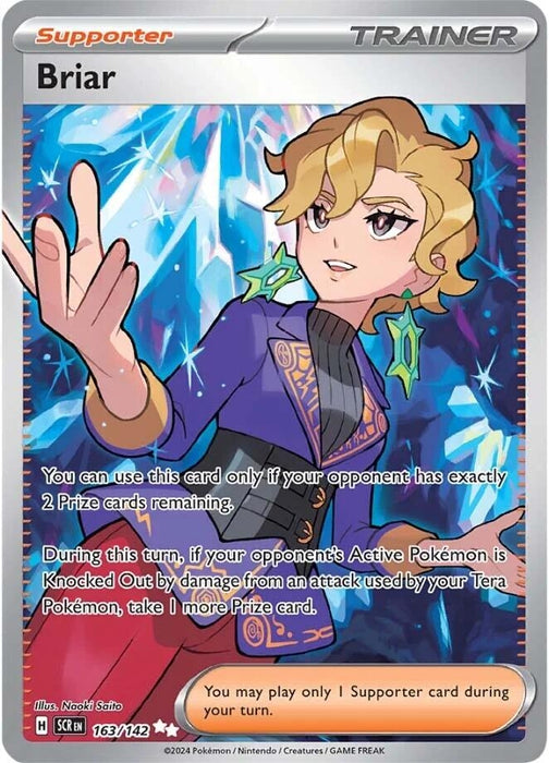 Image for Briar (163/142) (SCR) - Pokemon