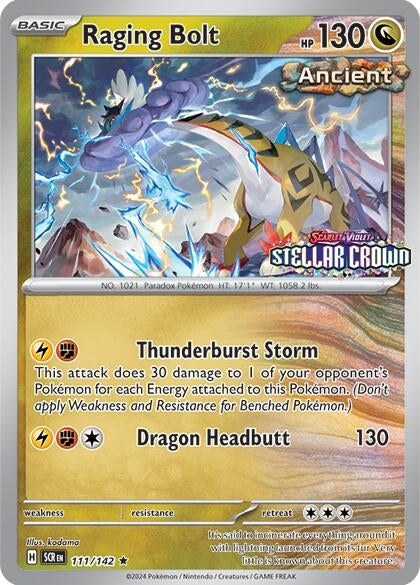 Image for Raging Bolt (Cosmo Holo) (Best Buy) (111/142) (MCAP) - Pokemon